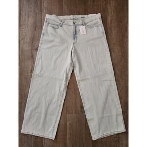 JESSICA SIMPSON Rosa Straight Leg Jeans Light Wash Mid Rise Women’s Sz 16W *NWT*